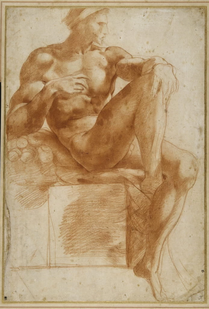 Fiorentino - Ignudo sulla Volta della Sistina, The Devonshire Collections